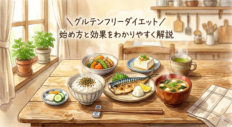 グルテンのない食卓