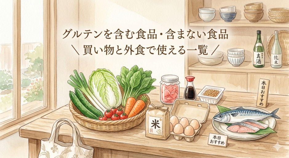 グルテンフリー食品