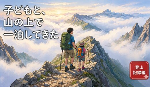 子どもと山の上で一泊——木曽駒ヶ岳テント泊登山【登山記録編】
