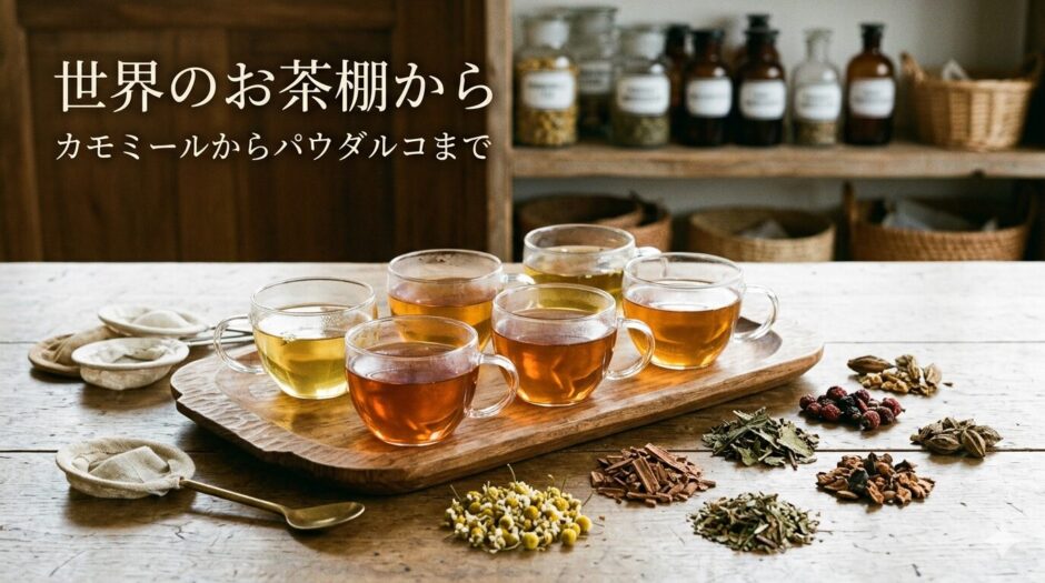 様々な茶葉
