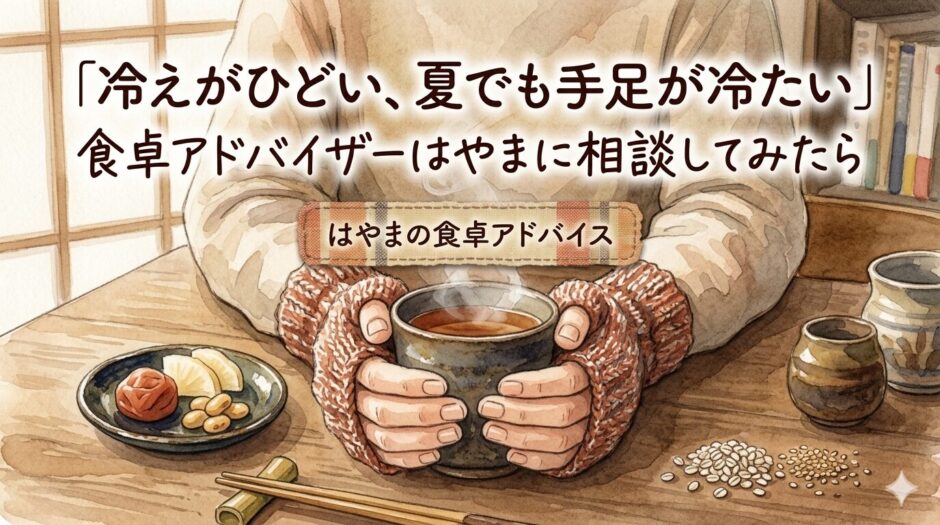 冷えに悩む人