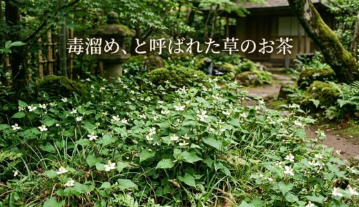 毒溜め、と呼ばれた草のお茶