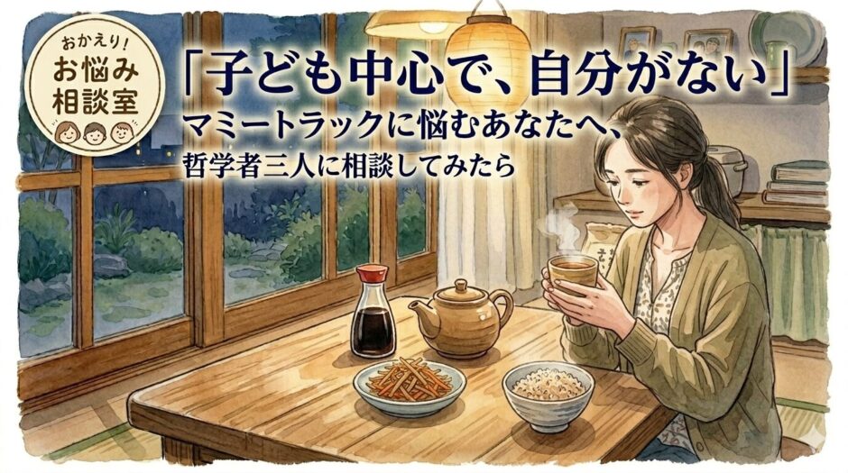 マミートラックに悩む女性