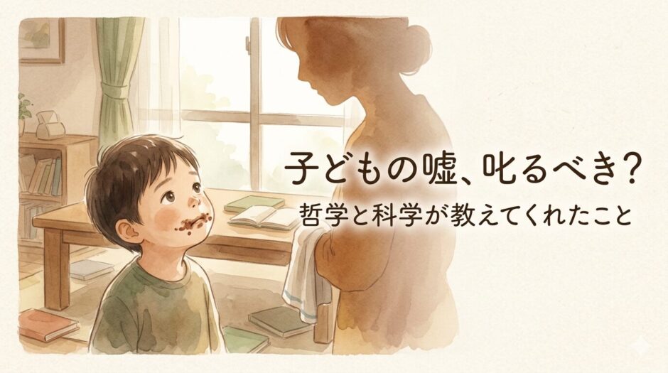 チョコレートを食べた子ども