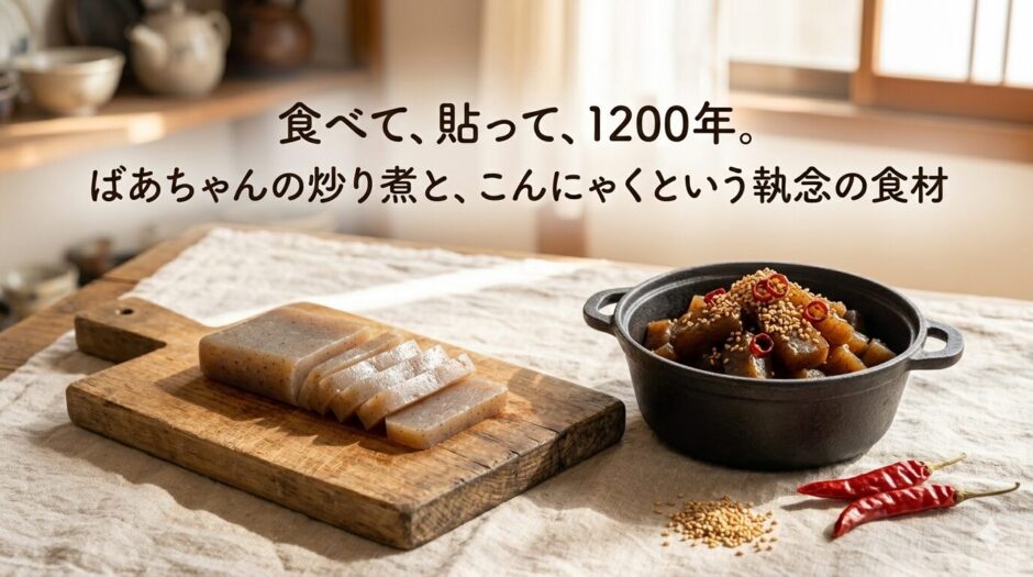 こんにゃくの炒り煮