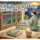 キッチンに立つ妻