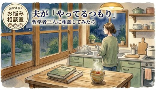 夫が「やってるつもり」——哲学者三人に相談してみたら