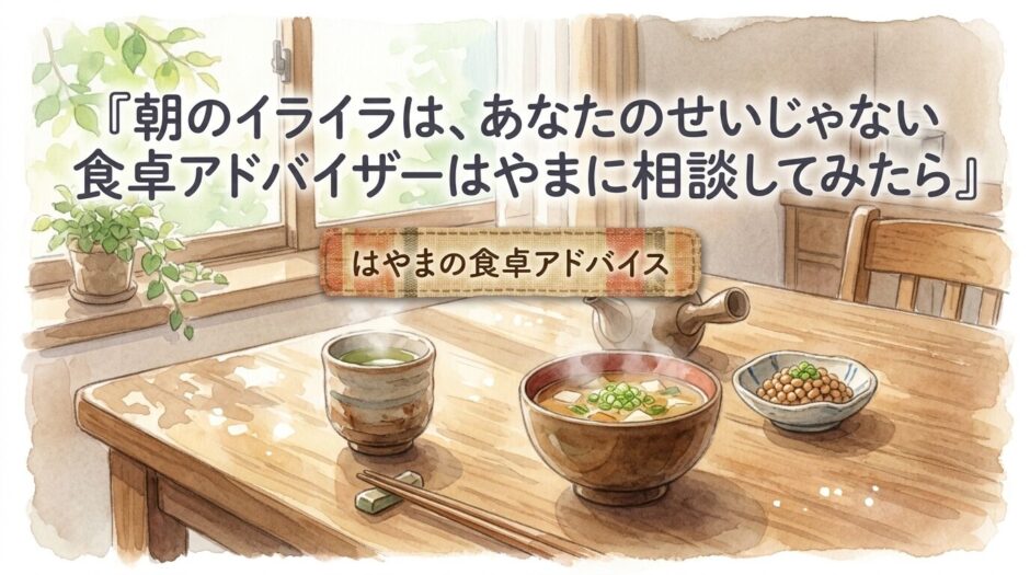 味噌汁と納豆