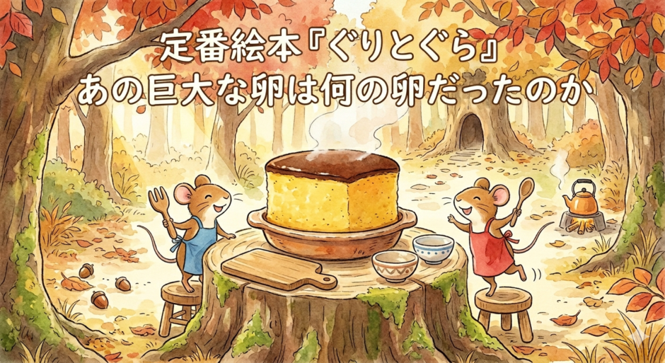 2匹のネズミとカステラ