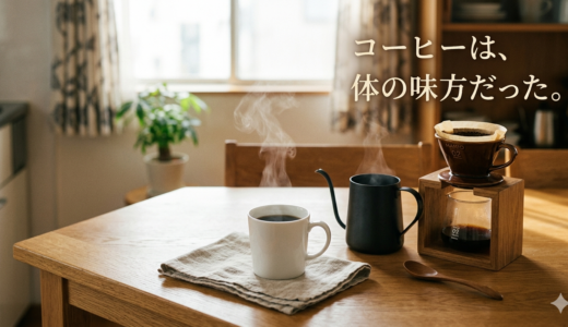 コーヒーは、体の味方だった。毎日飲みたくなる科学的な理由と、うまく淹れるコツ