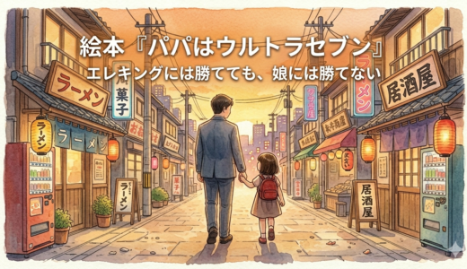 絵本『パパはウルトラセブン』── エレキングには勝てても、娘には勝てない
