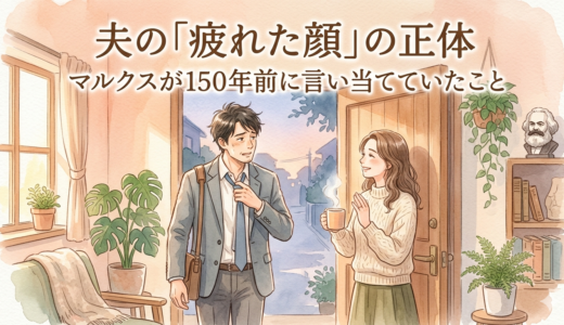 夫の「疲れた顔」の正体——マルクスが150年前に言い当てていたこと