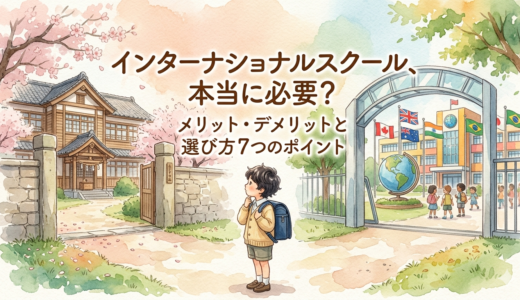 インターナショナルスクール、本当に必要？　メリット・デメリットと選び方７つのポイント