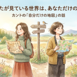 あなたが見ている世界は、あなただけの世界——カントの「自分だけの地図」の話