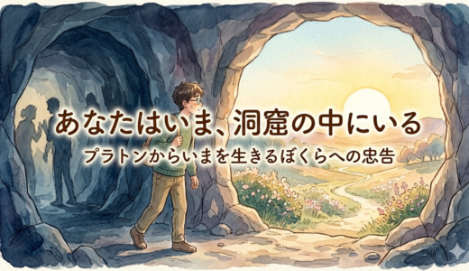 あなたはいま、洞窟の中にいる——プラトンからいまを生きるぼくらへの忠告