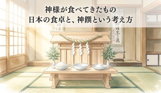 神さまが食べてきたもの——日本の食卓と、神饌という考え方
