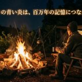 ガスコンロの青い炎は、百万年の記憶につながっている