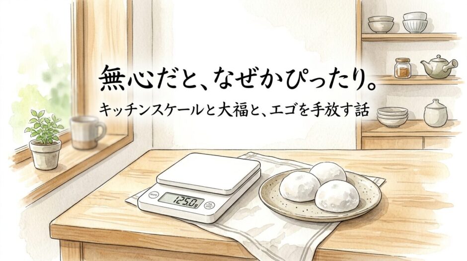 大福とスケール