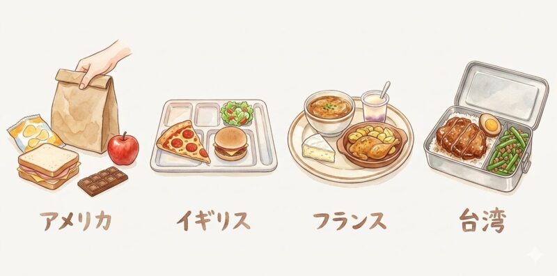 世界の弁当