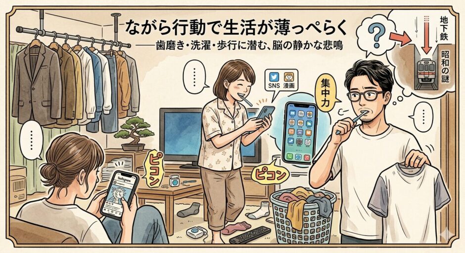 ながら行動