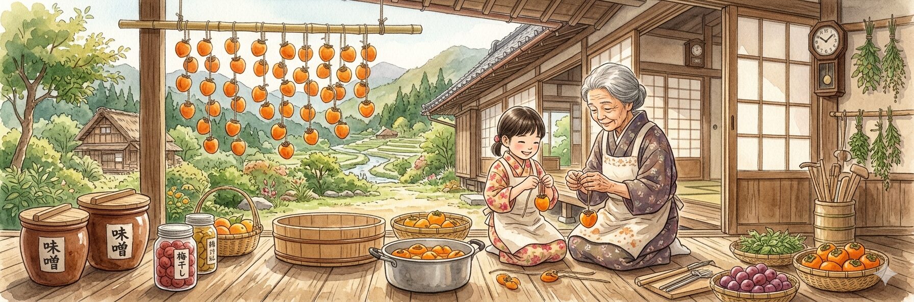 受け継ぐ——昔の人の生活の知恵を受け継ぎ、手渡すということ