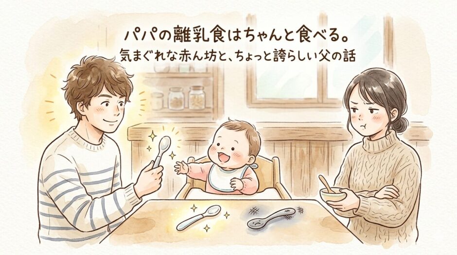 赤ちゃんと両親