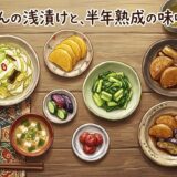 お漬け物の話――ばあちゃんの浅漬けと、半年熟成の味噌漬けと
