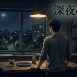 深夜の台所