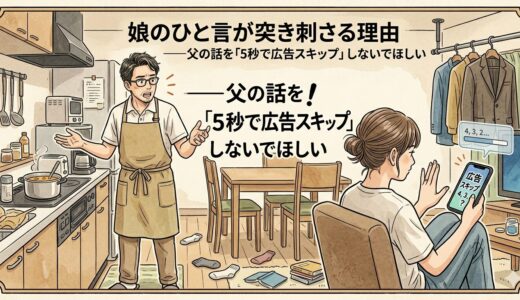 娘のひと言が突き刺さる理由——父の話を「５秒で広告スキップ」しないでほしい