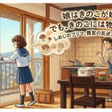娘はきのこが嫌い。でも、きのこには物語がある。——しめじのプリマ、舞茸の反逆、えのきの白い森