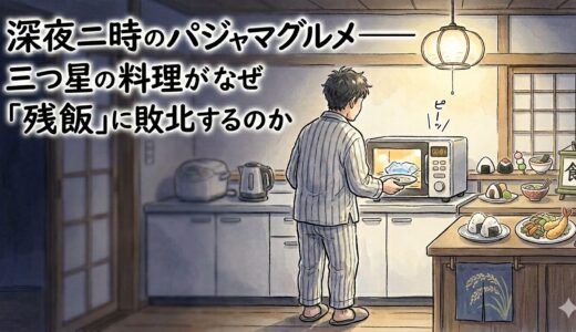 深夜二時のパジャマグルメ——三つ星の料理がなぜ「残飯」に敗北するのか