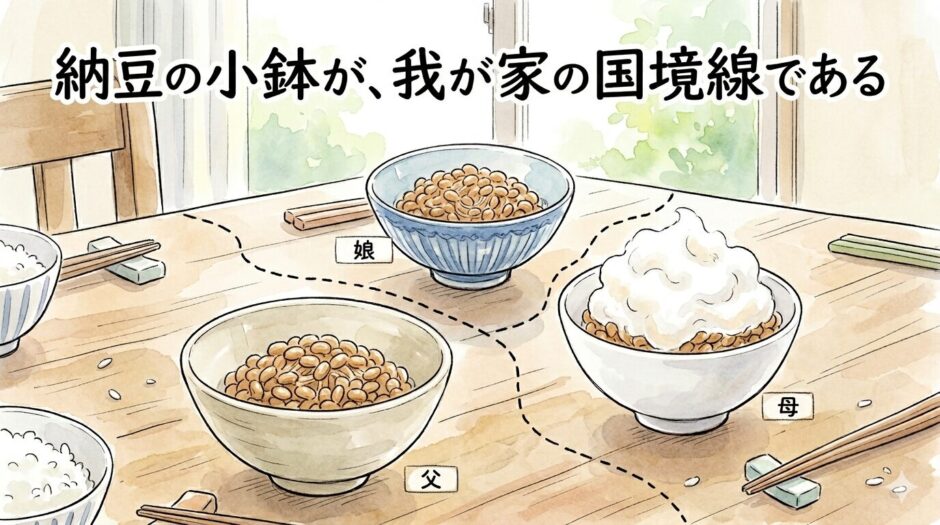 納豆のある食卓