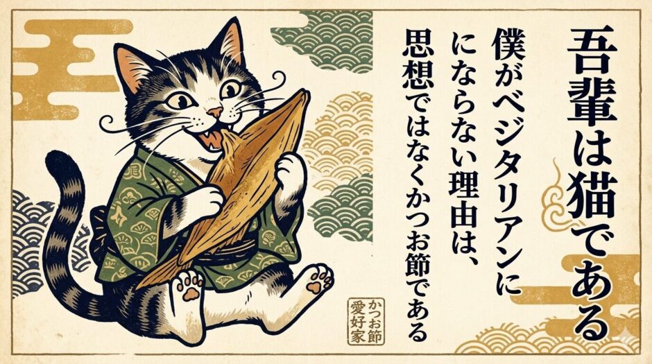 かつお節とねこ