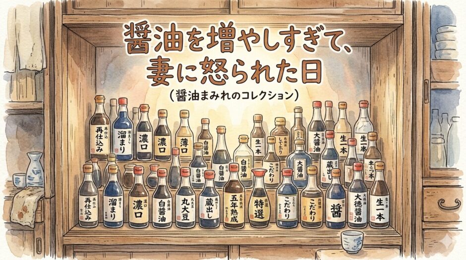 いろんな醤油