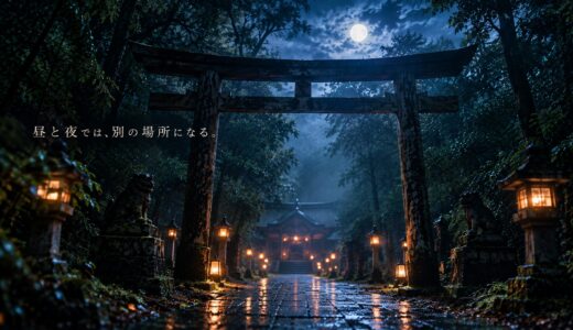 神社の影——子どもの頃の異界体験