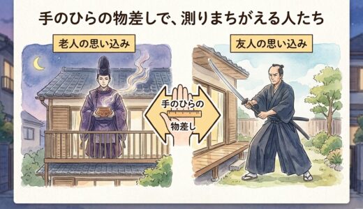 手のひらの物差しで、測りまちがえる人たち