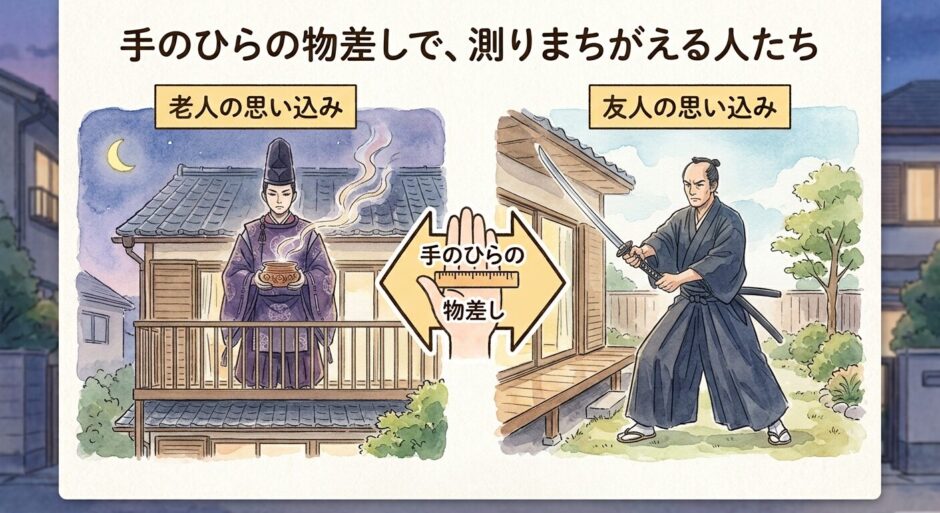 呪術師と剣客