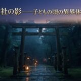 神社の影——子どもの頃の異界体験