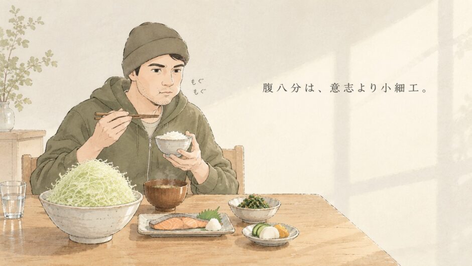 100回噛む男