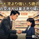 父の娘の握手
