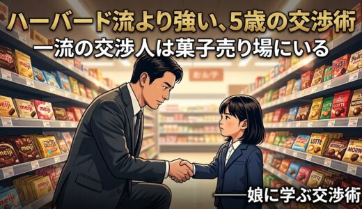 一流の交渉人は菓子売り場にいる——娘に学ぶ交渉術