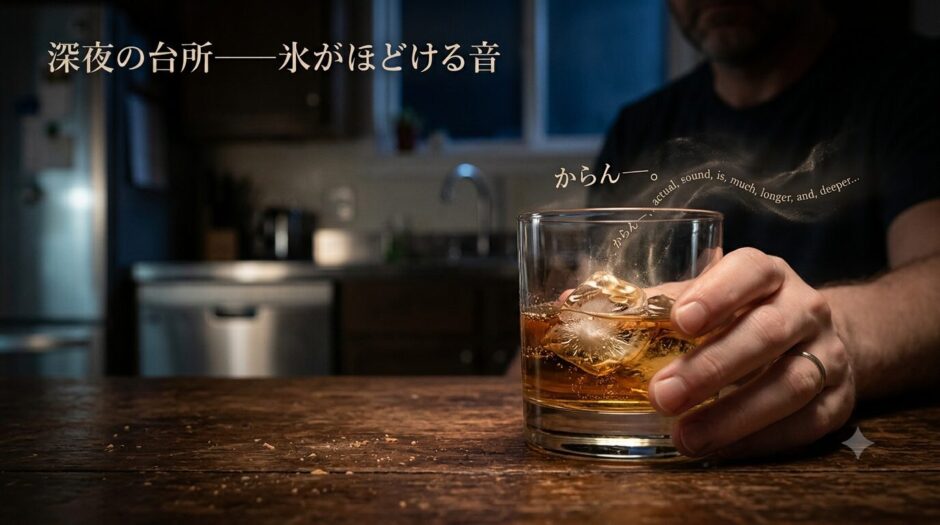 深夜の台所