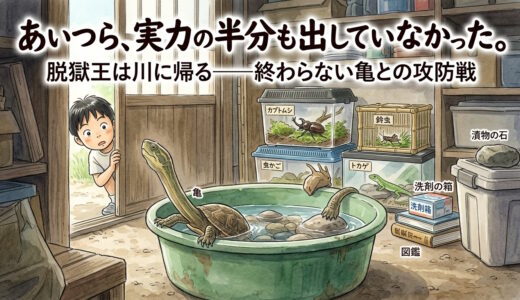 脱獄王は川に帰る——あいつら、実力の半分も見せていなかった