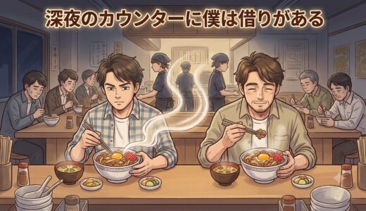 深夜のカウンターに僕は借りがある——牛丼屋が支えてくれた時代