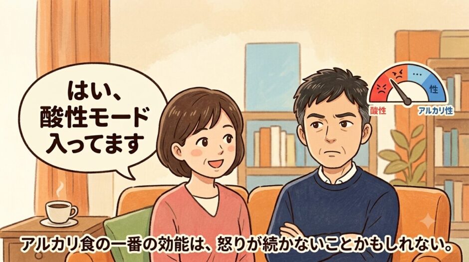 酸性モードの夫