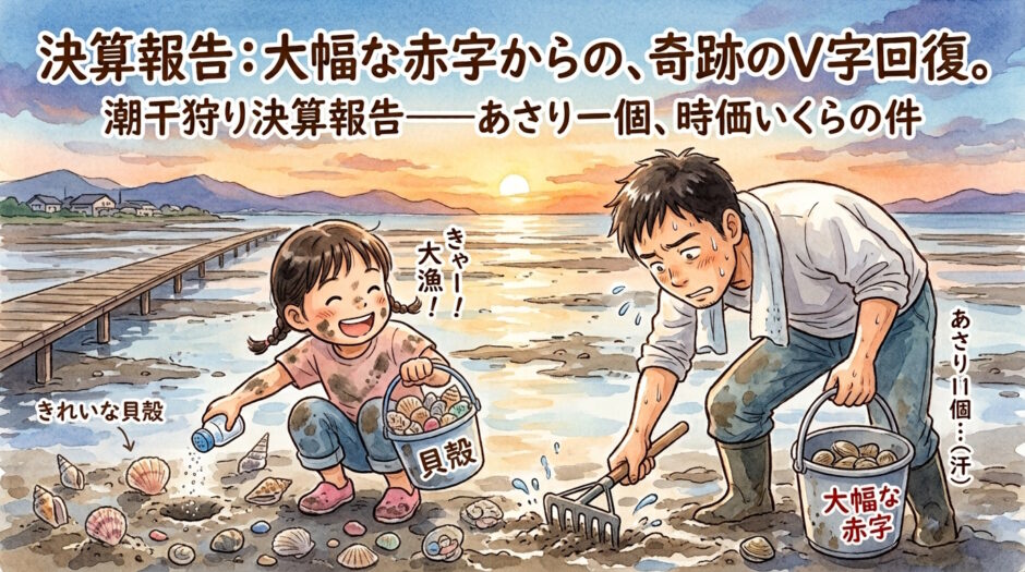 潮干狩り