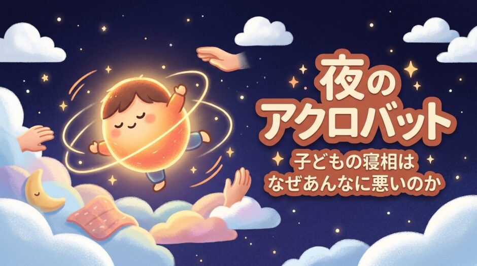 子どもの寝相