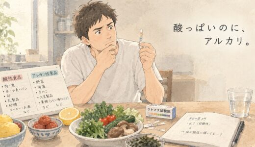 梅干しはすっぱいのにアルカリ性である——昭和の酸性食品とアルカリ性食品の話